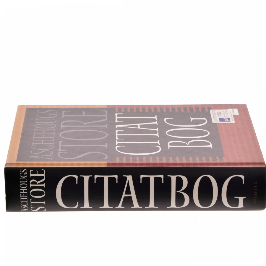 Aschehougs Store Citatbog af <Bog uden angiven forfatter> (Bog)