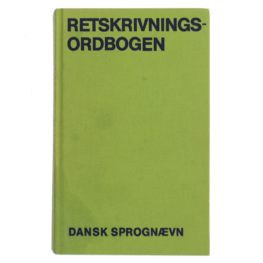 Retskrivningsordbogen af Dansk Sprognævn (Bog)