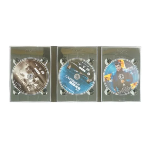 The Bourne Identity, The Bourne Supremacy og The Interpreter (DVD)