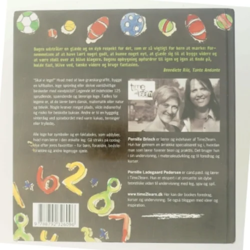 Legende let : Sådan vil børn elske at lære af Pernille og Pernille Brinch og Ladegaard Pedersen (Bog)