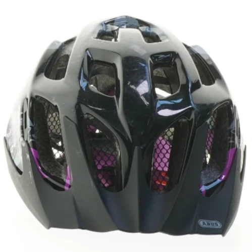 Cykelhjelm med blomstermotiv fra Abus (str. 28 cm)