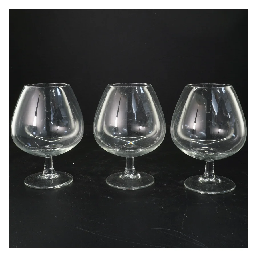 Sæt af cognacglas (str. 15,5 cm)