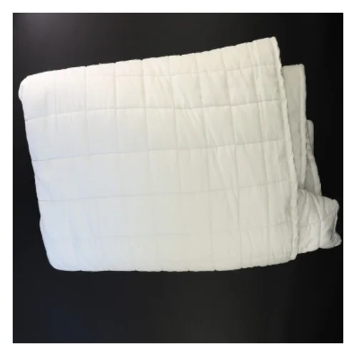 Hvid quiltet topmadras/-lagen fra Dreamzone (str. 90 x 200 cm)