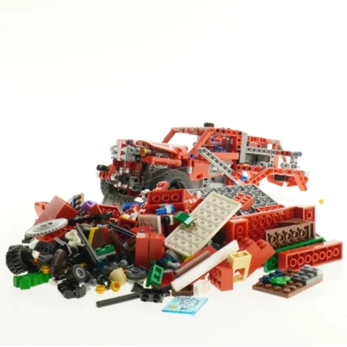 Blandet lego technic fra Lego (str. Ukendt)