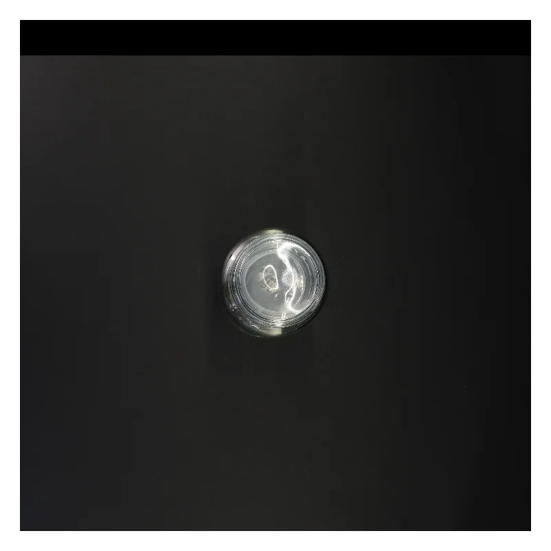 Glasbeholder med låg (str. 17 x 8 cm)