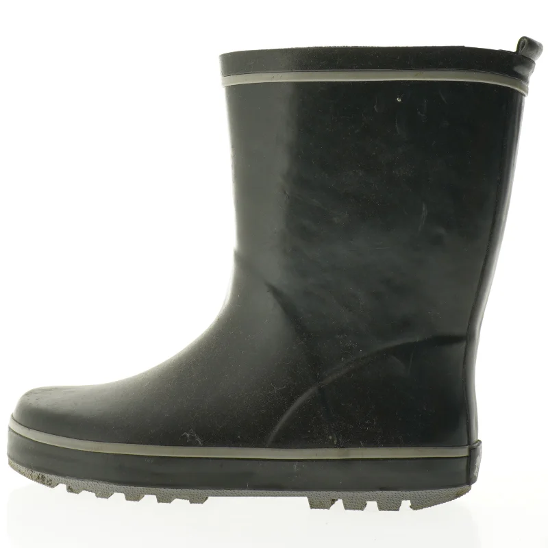 Sorte gummistøvler (str. 36)