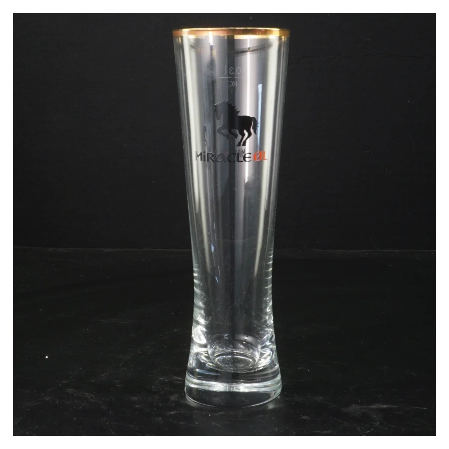 Miracle Øl glas fra Miracle Øl (str. 21x7 cm)