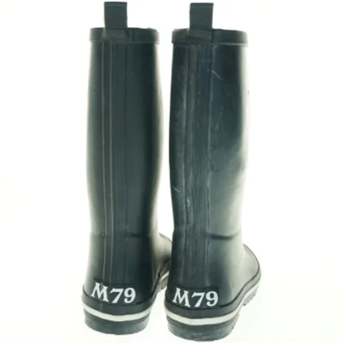 Sorte gummistøvler fra M 7 9 (str. 37 )