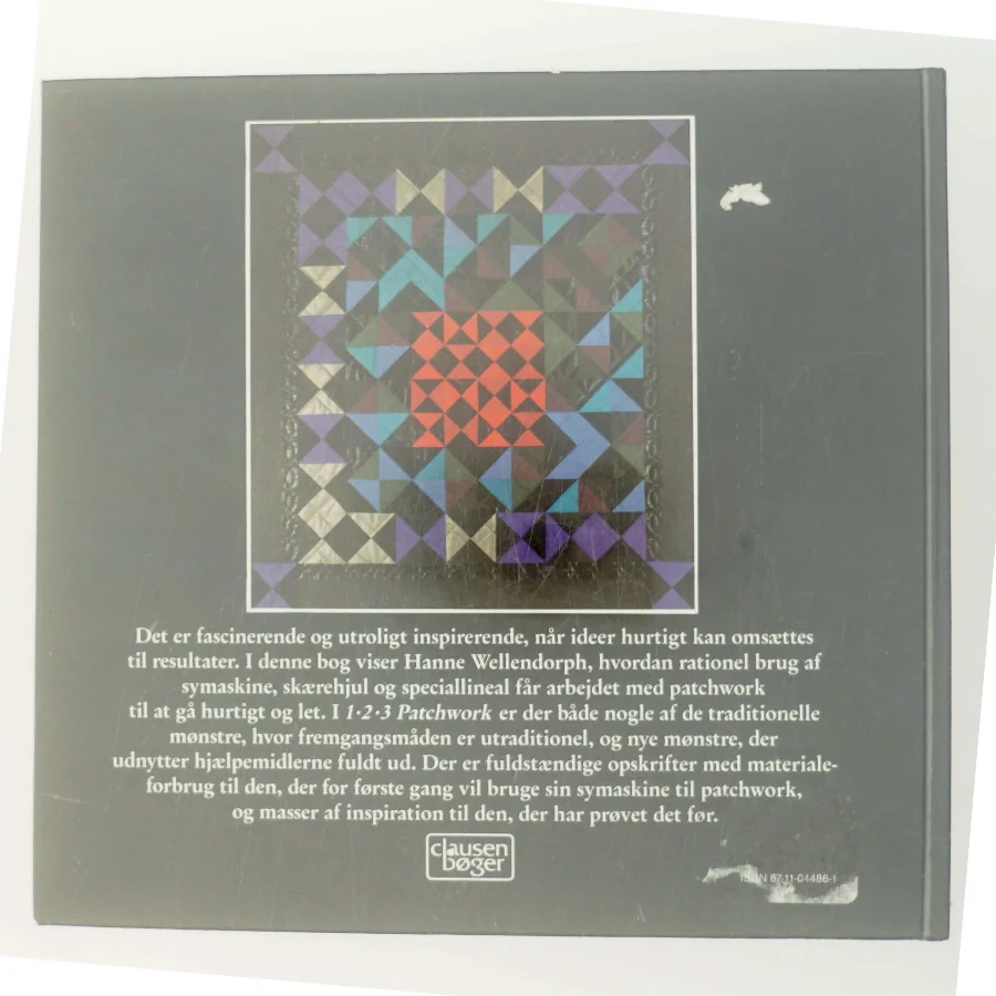 1·2·3 Patchwork af Hanne Wellendorph (Bog)