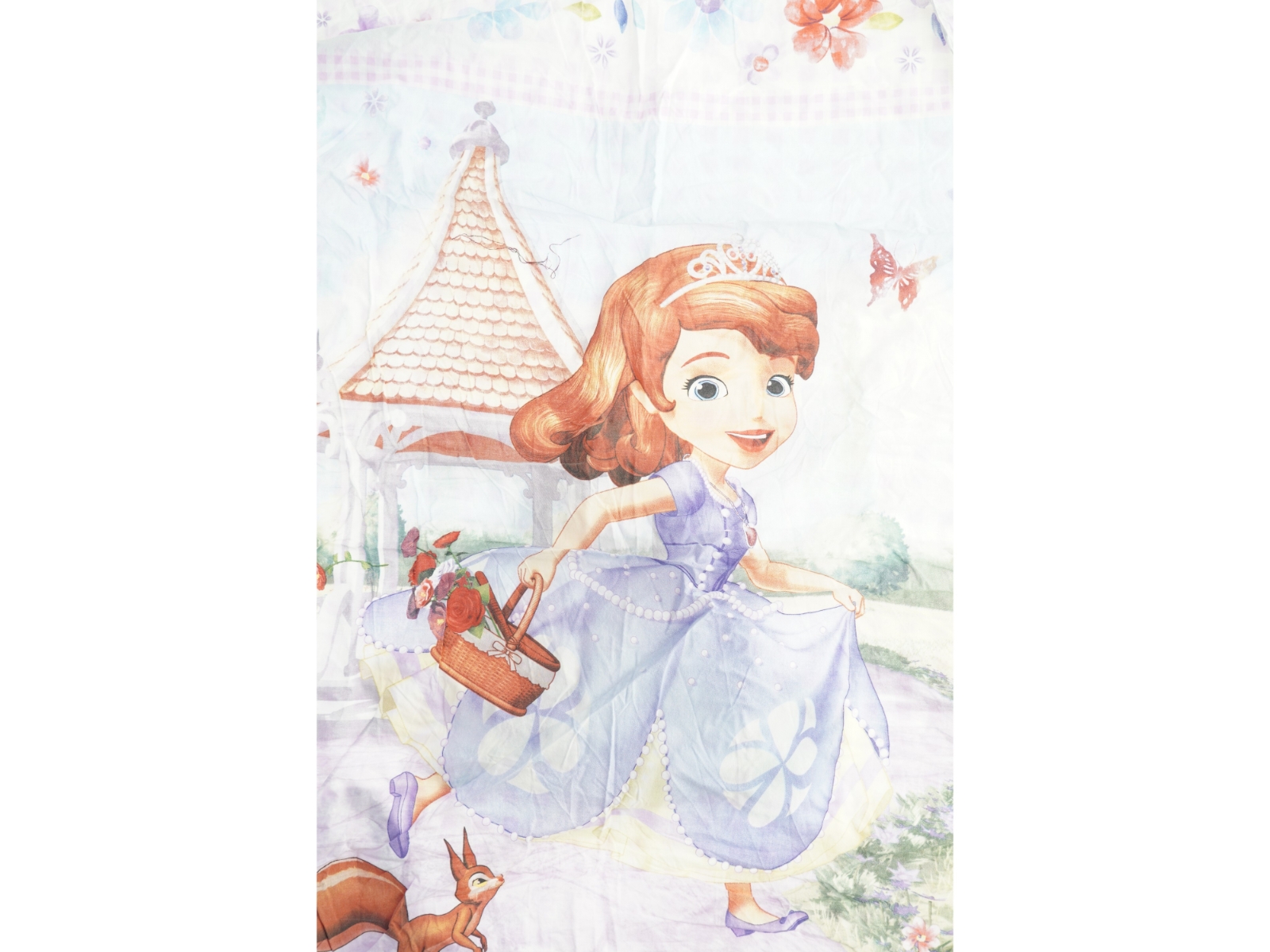 Børnesengetøj med prinsesse (str. 92 x 126 cm)