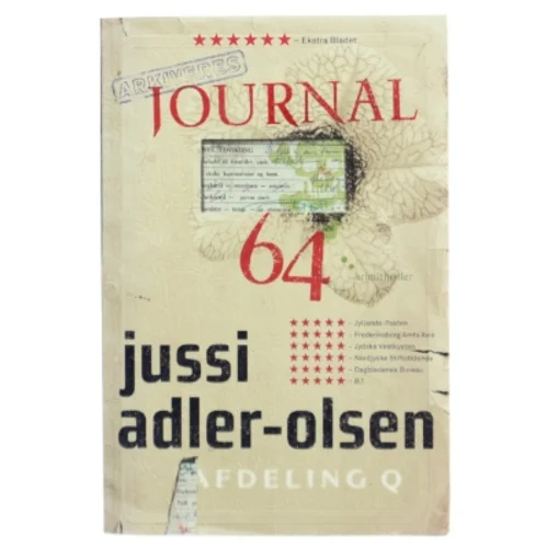Journal 64 af Jussi Adler-Olsen (Bog)