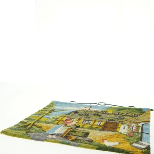 Broderet vægophæng (str. 44x37 cm)