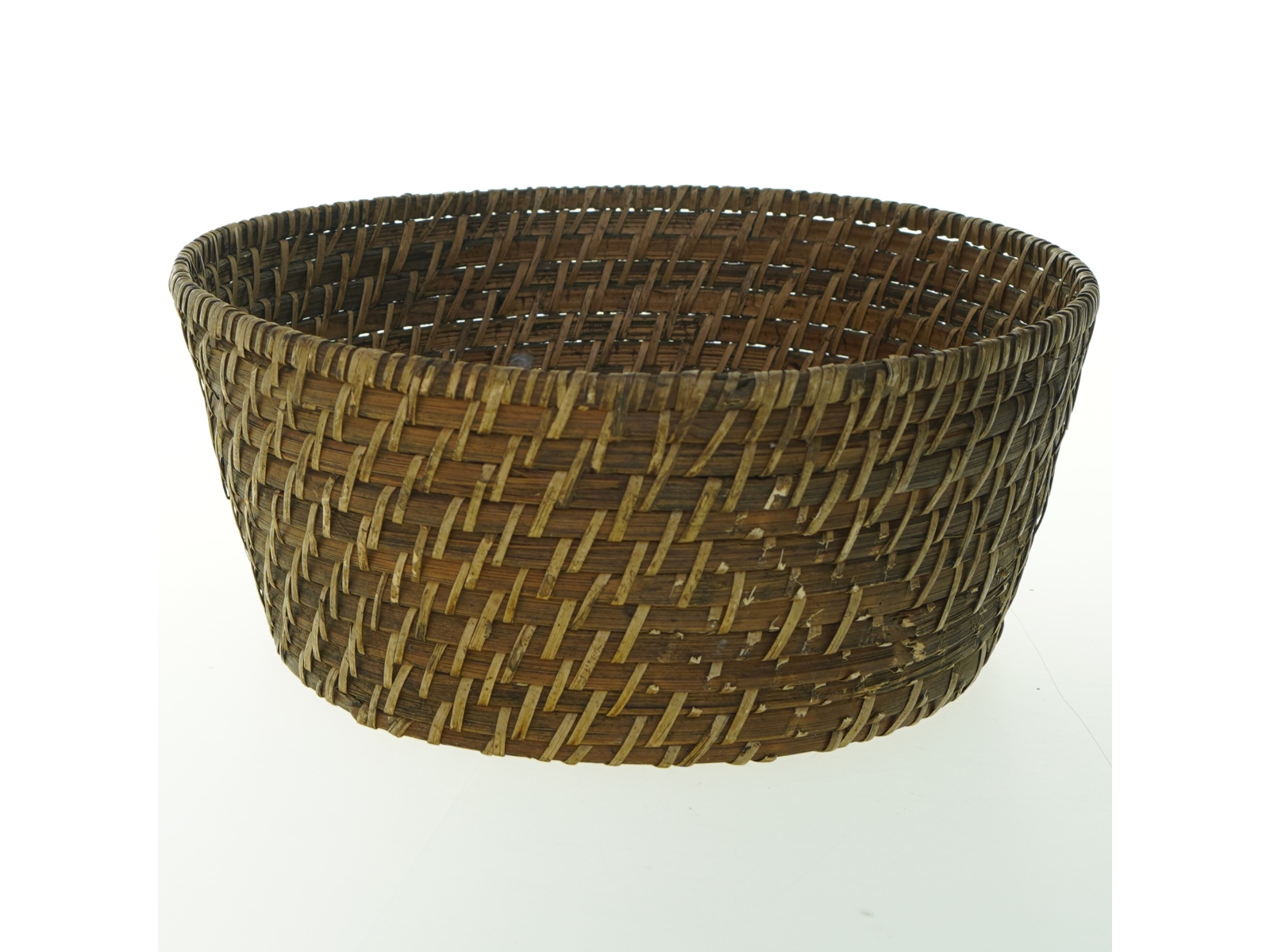 Rund fletkurv (str. Ø 27 cm)