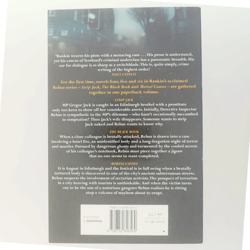 Three great novels : Rebus: the St. Leonard's years af Ian Rankin (Bog)