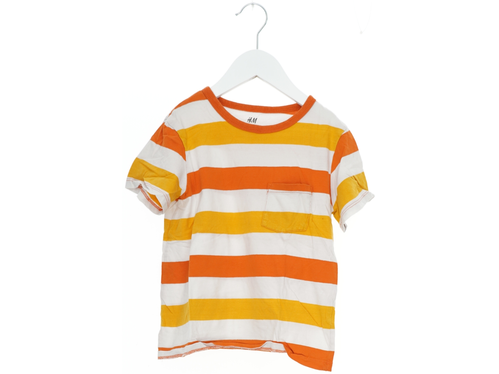 Stribet T-Shirt fra H&M (str. 122)