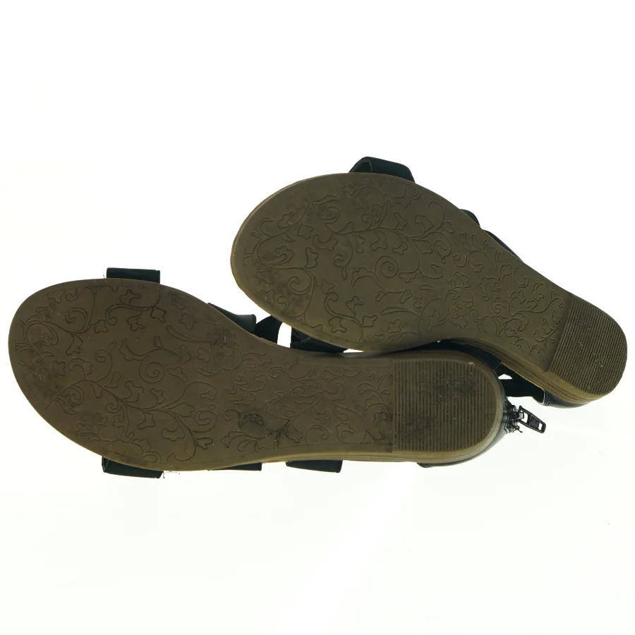 Sorte sandaler til kvinder fra Graceland (str. 36 )