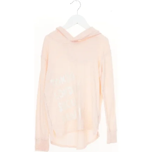 Langærmet hættetrøje med print fra H&M (str. 140)