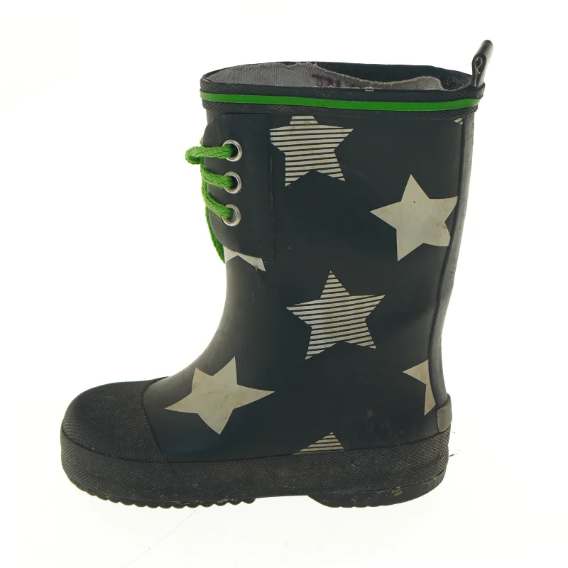 Børne gummistøvler med stjernemønster (str. 24 )