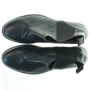 Sorte læder ankelstøvler fra Vagabond (str. 41 )