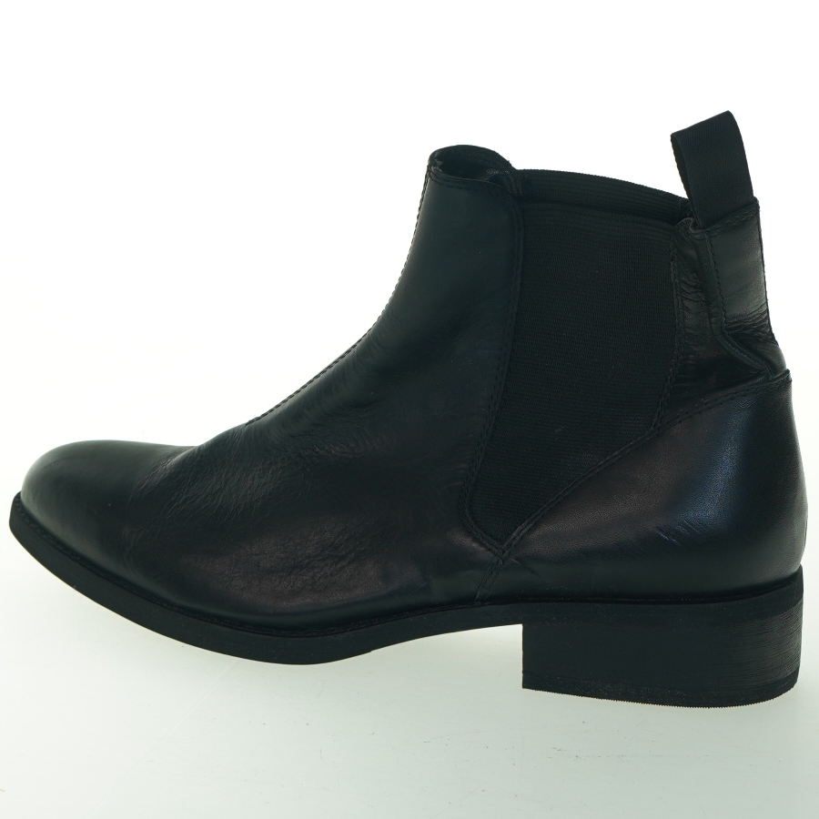 Sorte læder ankelstøvler fra Vagabond (str. 41 )