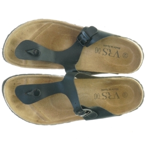 Brugte sorte sandaler fra VRS (str. 42)