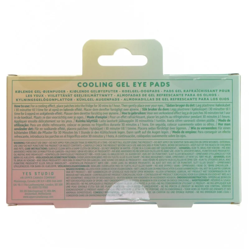 Cooling Gel Eye Pads fra Yes Studio