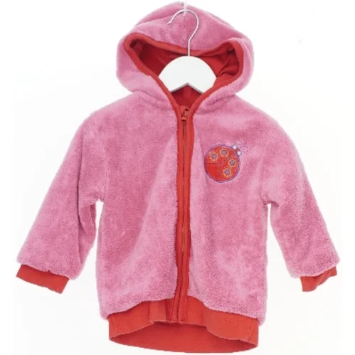 Børne fleecetrøje med hætte fra Little One (str. 92)