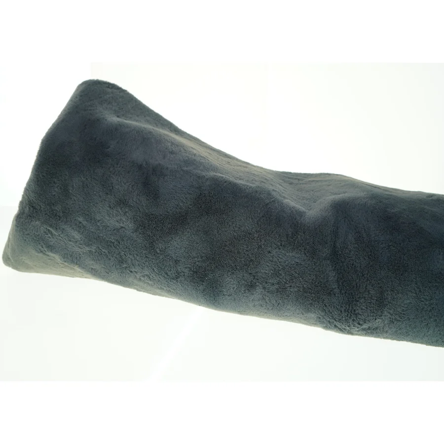 Gråt plysset tæppe fra Cat (str. 200 cm)