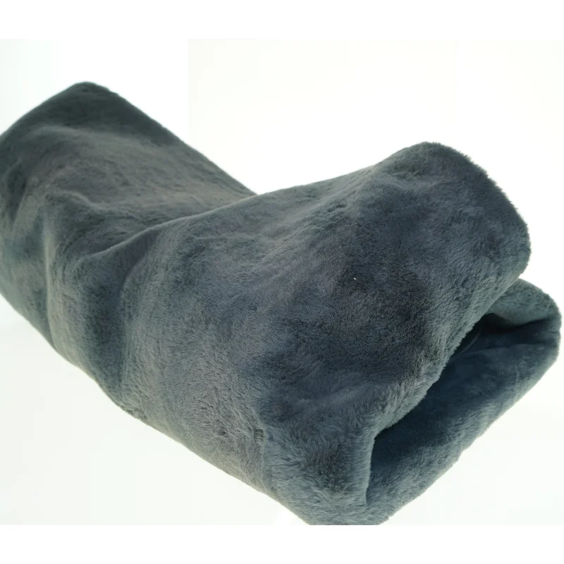Gråt plysset tæppe fra Cat (str. 200 cm)