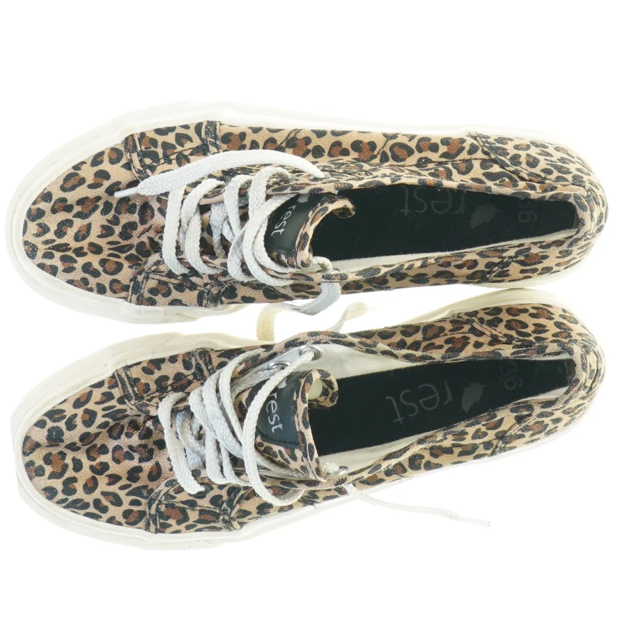 Leopardmønstrede sneakers fra Rest (str. 36 )