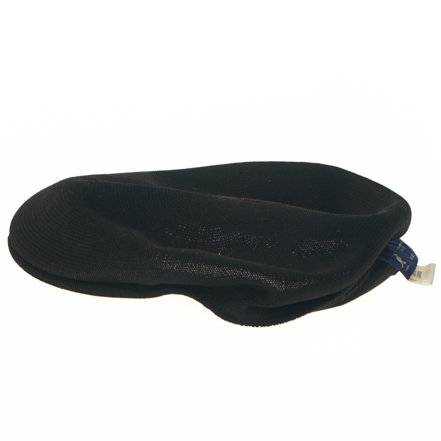 Round sort hat fra Kangol (str. Ø 21 cm)