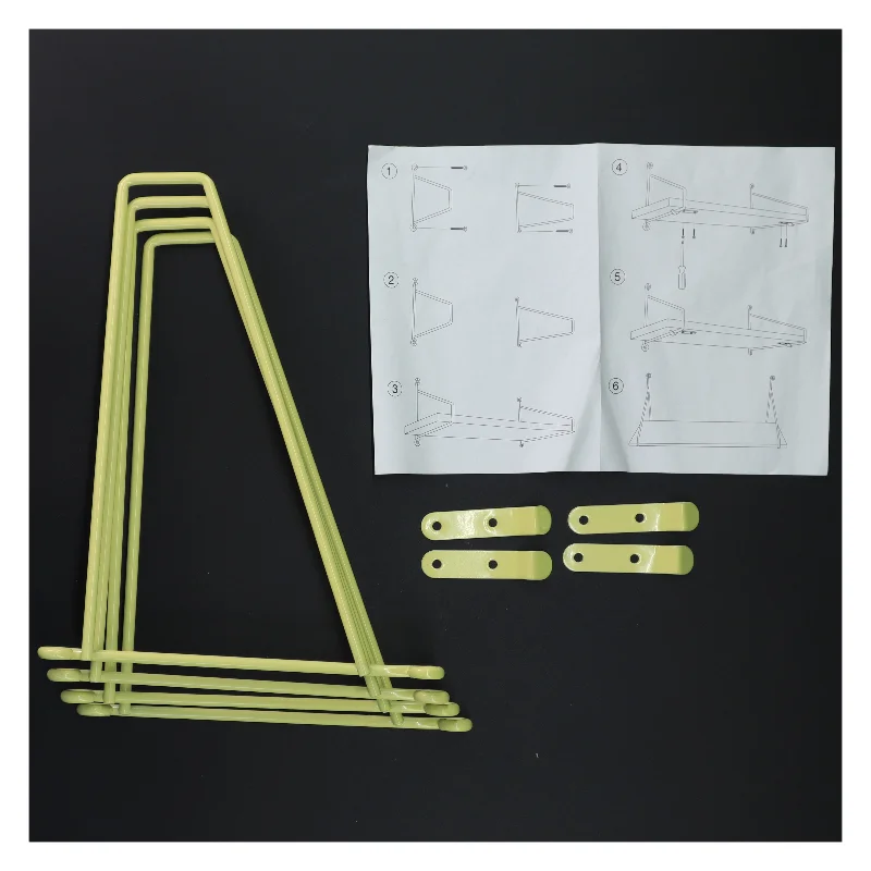 Sæt med hyldeknægte (str. Længde. 21 cm)