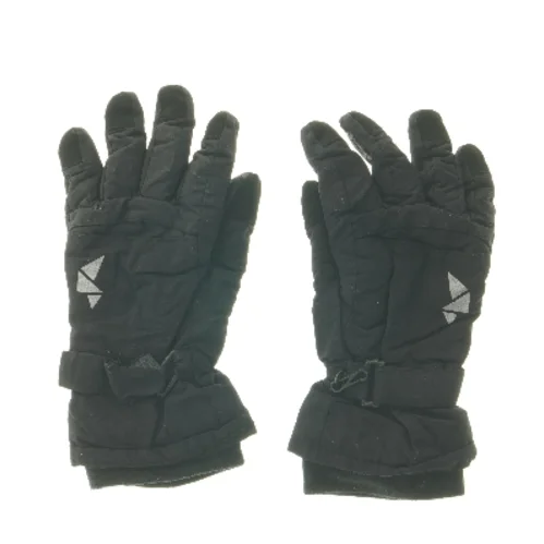 Sorte skihandsker til børn fra VRS (str. 12-14 år cm)