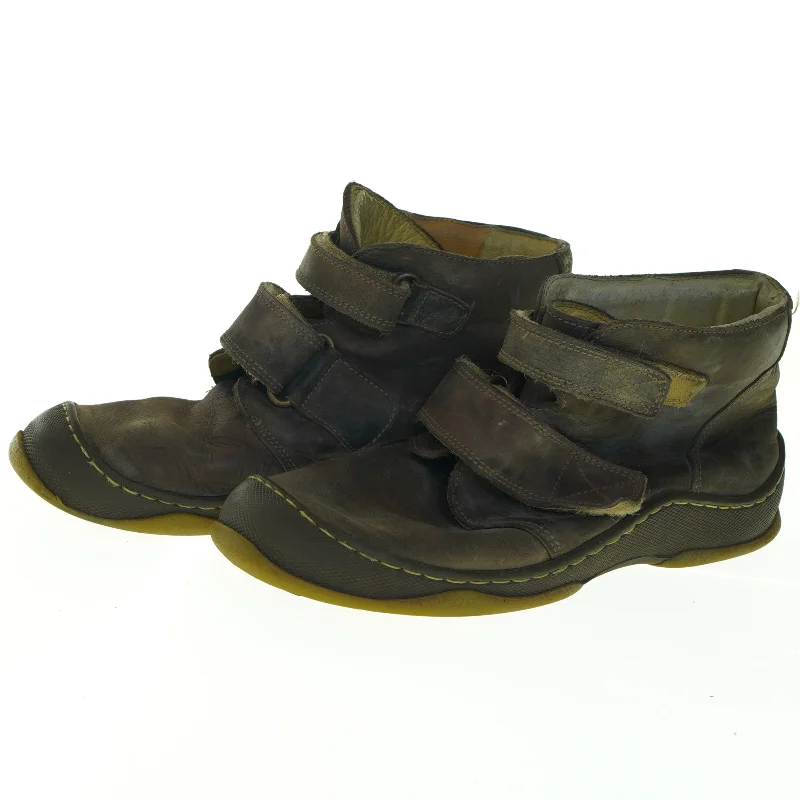 Brugte læderstøvler (str. 34)