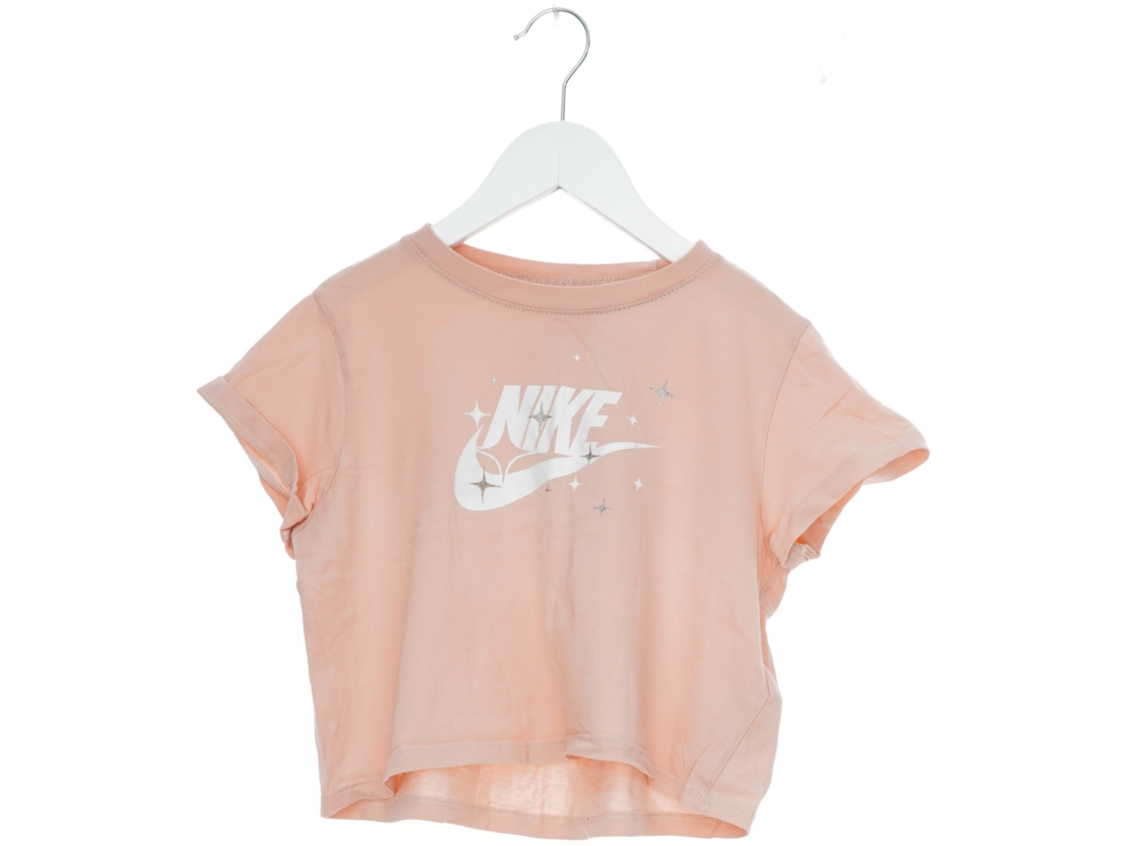 Beige Nike T-Shirt fra Nike (str. 146)