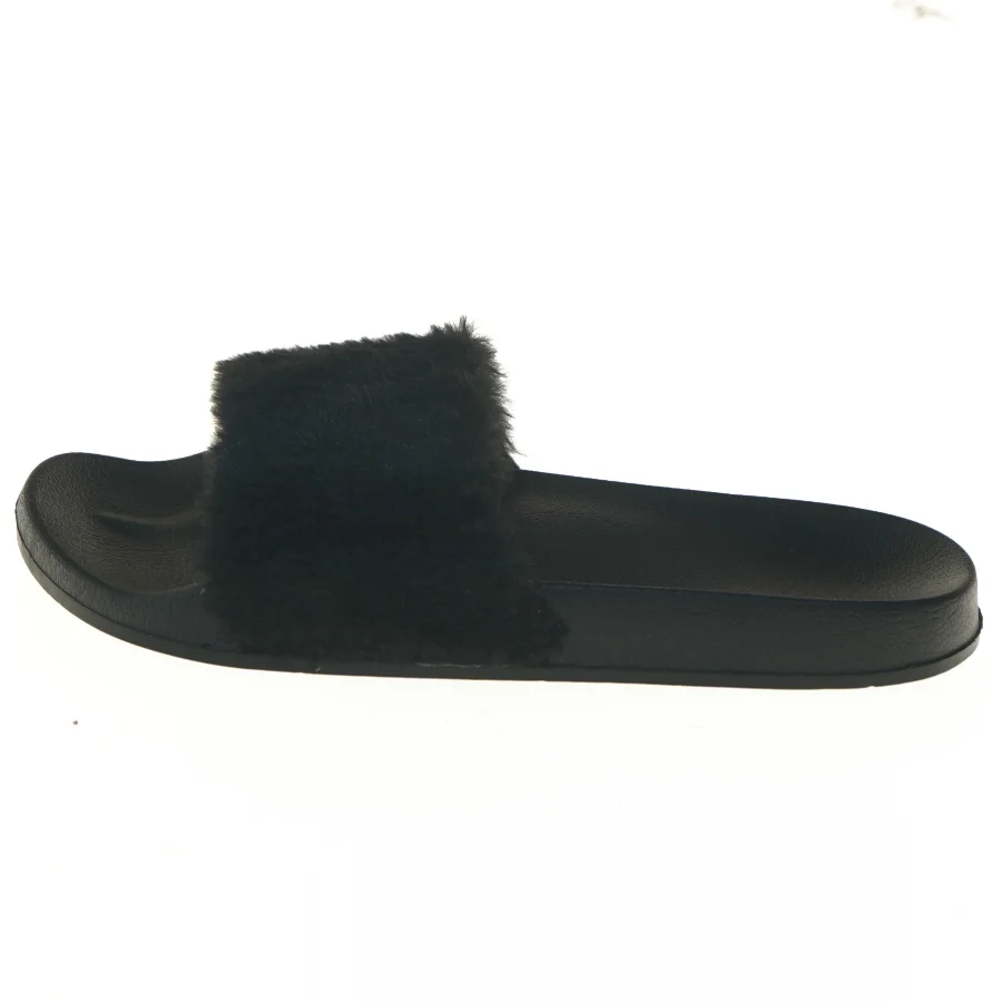 Pelsbeklædte hjemmesko (str. 41 )