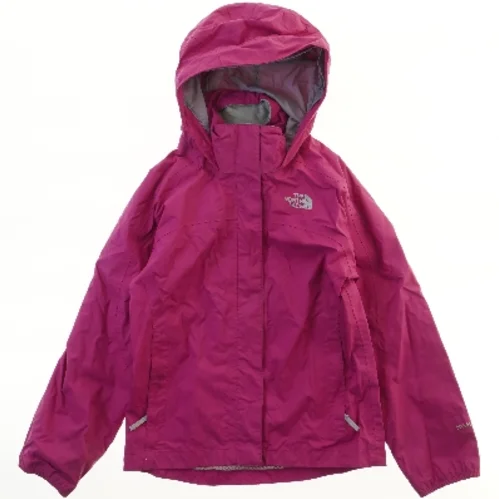 Overgangsjakke/ vindbreaker med hætte fra The north face (str. 128)