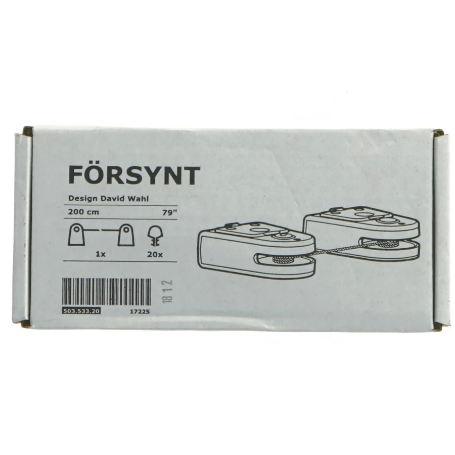 IKEA Försynt gardin wire fra IKEA