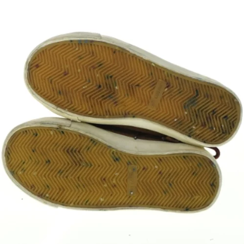 Brune højtop sneakers med foer fra Zara (str. 28., 29)