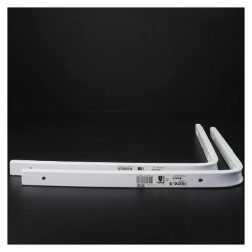 Hvide hyldebeslag fra Home It (str. 25 x 30 cm)