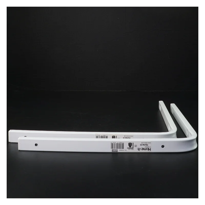 Hvide hyldebeslag fra Home It (str. 25 x 30 cm)