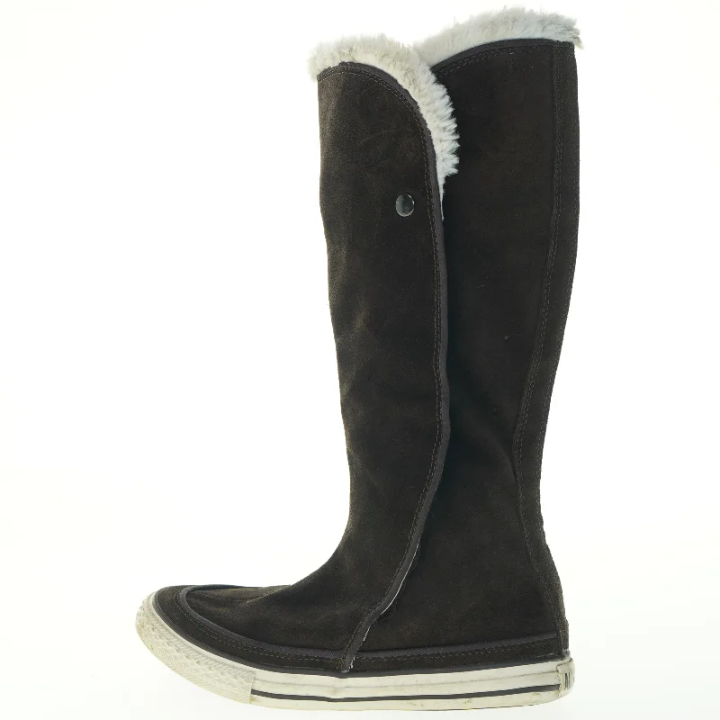 Brune vinterstøvler, skostørrelse 38 fra Converse (str. 38 )