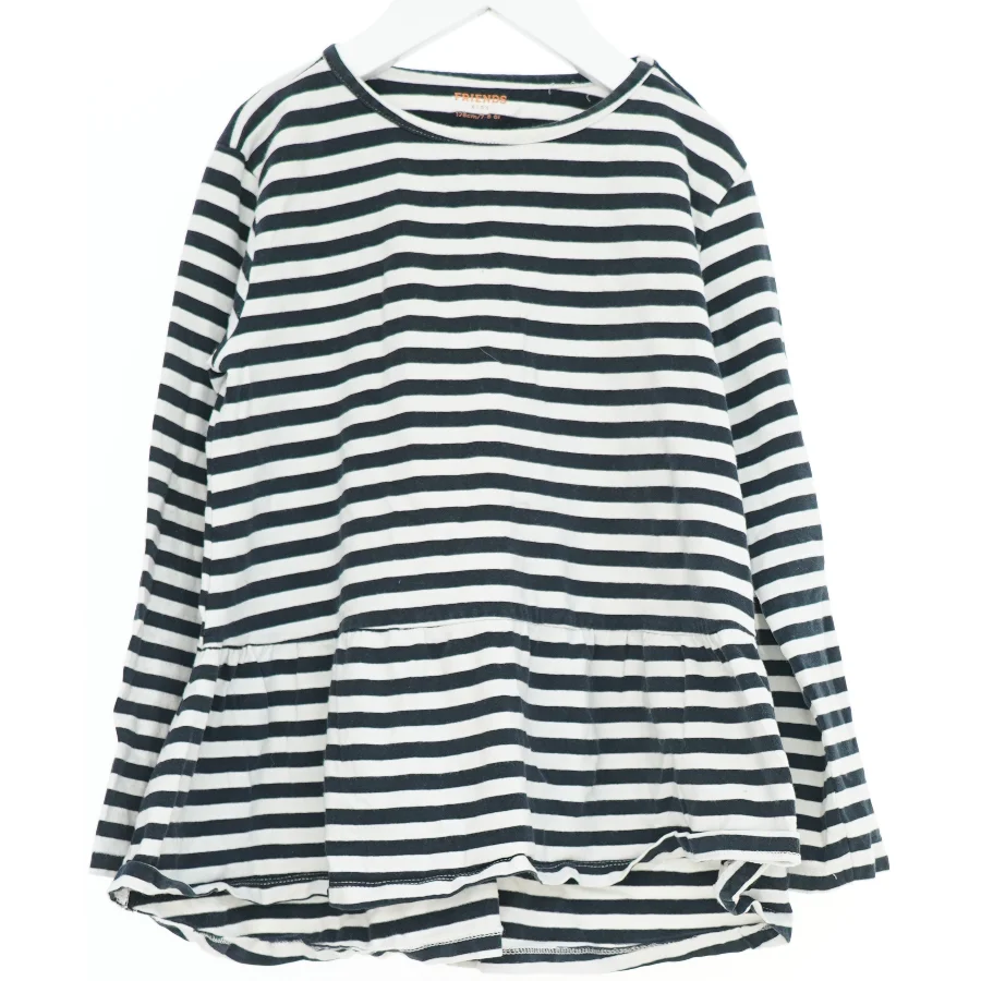 Stribet langærmet bluse fra Friends (str. 128)
