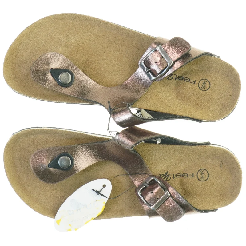 Kvinders to-strops sandaler fra Feetwa (str. 34, 35)