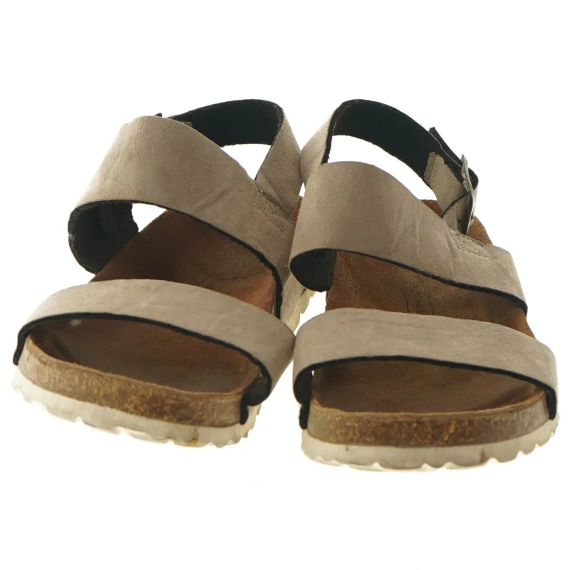 Brune sandaler med remme (str. længde 24 cm)