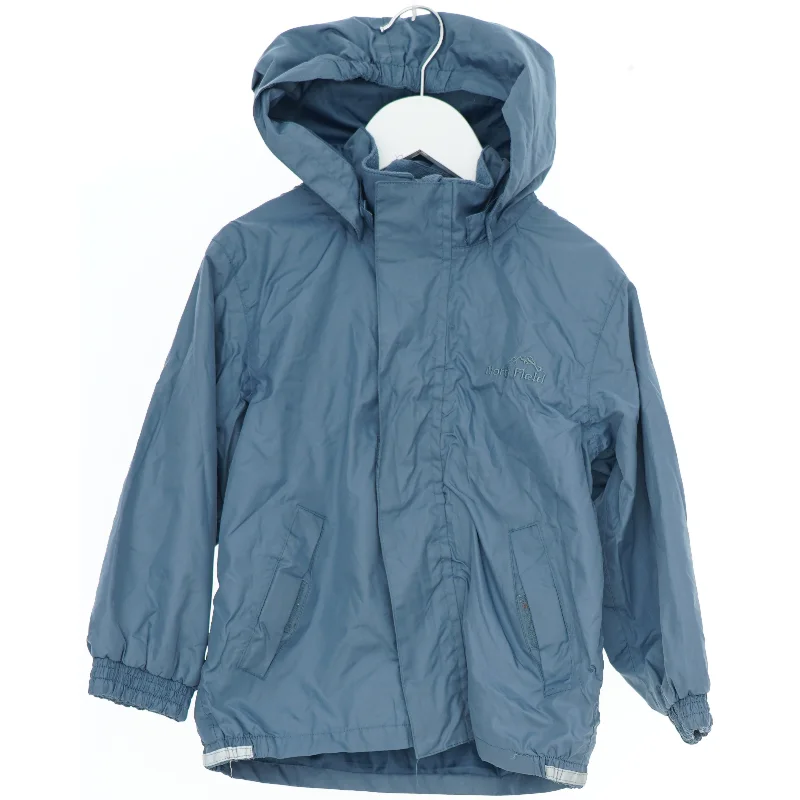 Blå jakke med hætte fra North Field (str. 110)