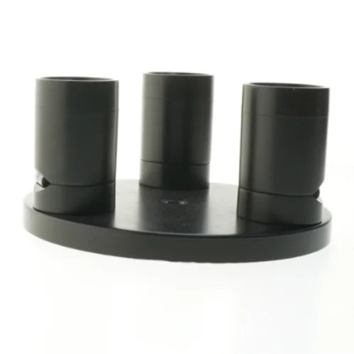 Rund loftlampe med tre lys fra IKEA (str. Ø 25,5 cm)