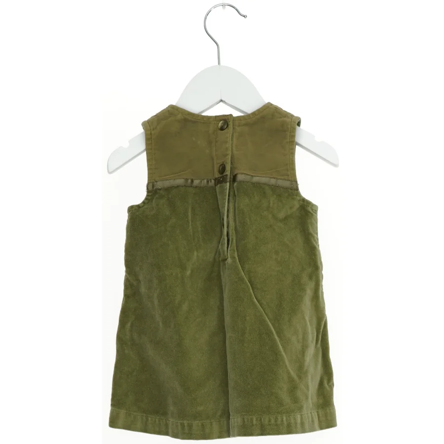 Grøn kjole med broderet detaljer fra H&M (str. 68)