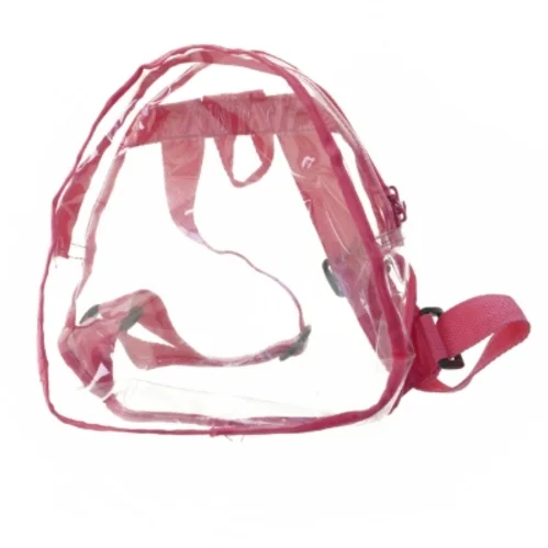 Transparent rygsæk (str. 24x25 cm)
