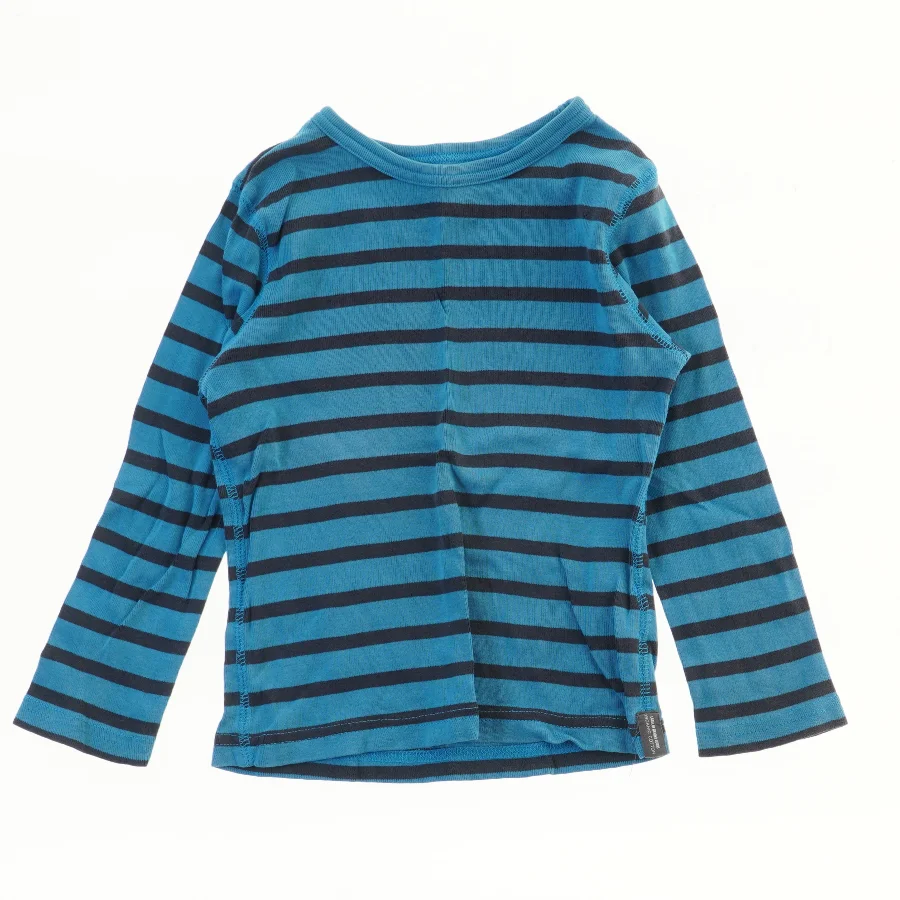 Langærmet stribet bluse fra H&M (str. 98)